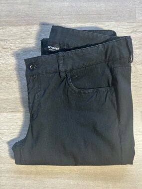 Express Women’s Black Chinos - Boot Cut Stretch Fit